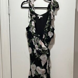 Chelsea 28 Floral Black Dress size XL